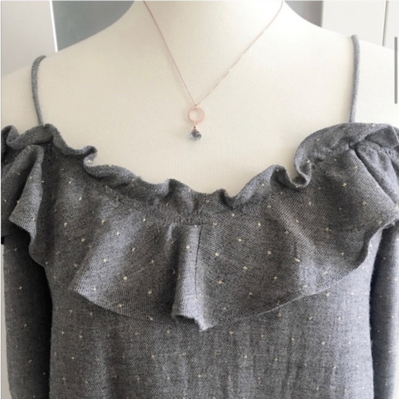 Zara Off-Shoulder Ruffle Top - Picture 6 of 7